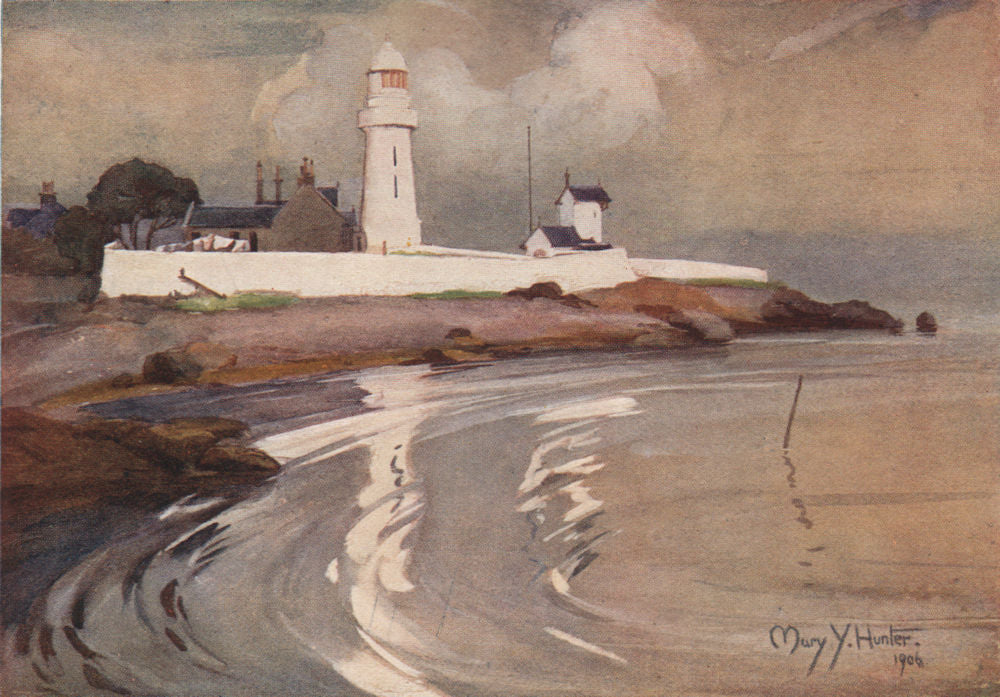 ARGYLL AND BUTE. 'Toward light' by Mary Young-Hunter. Scotland 1907 old print